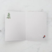 スノースポーツの山々しいスキー場の風景 シーズンカード (内部)