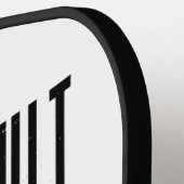 スノースポーツ私は難しいスキーゲグ ピックルボールラケット (左詳細)