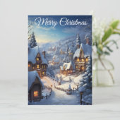 スノーセレニティビレッジII：クリスマスカード シーズンカード (スタンド正面)