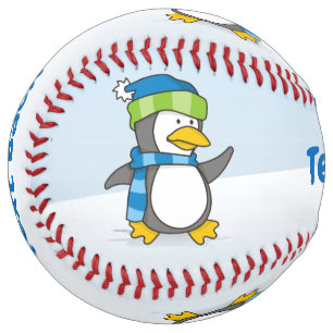 スノーソフトボールのリトルペンギン歩く ソフトボール