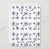 スノーゾンビバイト&写真追加 フラットカード シーズンカード (正面)