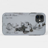 スノーダック - ウィンターワンダーランド iPhone 5 ケース Case-Mate iPhoneケース (裏面(横))