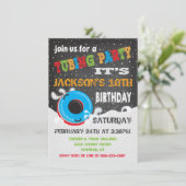 スノーチュービング誕生日パーティー 招待状 (スタンド正面)