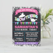 スノーチューブの誕生日パーティー 招待状 (スタンド正面)