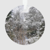 スノーツリーズアクリルオーナメント オーナメント (裏面)