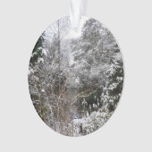 スノーツリーズアクリルオーナメント オーナメント (正面)