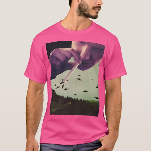 スノーティング宇宙 Tシャツ (正面)