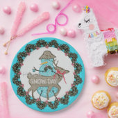 スノーデイ – 紙プレート ペーパープレート (パーティー)