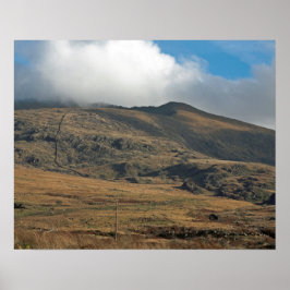 スノーデンノースウェールズのはがき ポスター