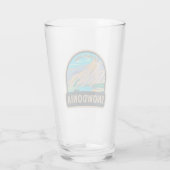 スノードニアナショナルパークウエールズレイクグラスリンヴィンテージ タンブラーグラス (裏面)