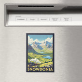 スノードニア国立公園ウェールズ旅行 マグネット (インサイチュ (食洗機))