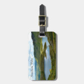 スノードニア・ウェールズ。 ラゲッジタグ (正面縦)