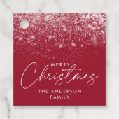 スノードリフトクランベリーメリークリスマス フェイバータグ (正面)