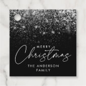 スノードリフトブラックメリークリスマス フェイバータグ (正面)