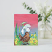 スノードロップとウォンバードは春を召喚 シーズンポストカード (スタンド正面)