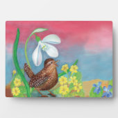 スノードロップとウォンバードは春を召喚 フォトプラーク (正面)