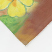 スノードロップとウォンバードは春を召喚 フリースブランケット (角)