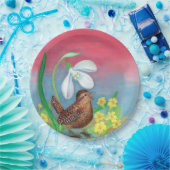 スノードロップとウォンバードは春を召喚 ペーパープレート (パーティー)