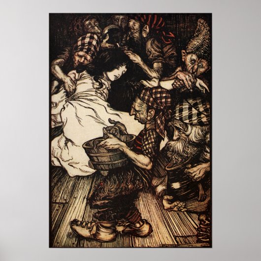 スノードロップとドワーフ ポスター (正面)