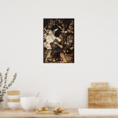 スノードロップとドワーフ ポスター (キッチン)