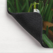 スノードロップと水仙春フローラ マウスパッド (コーナー)