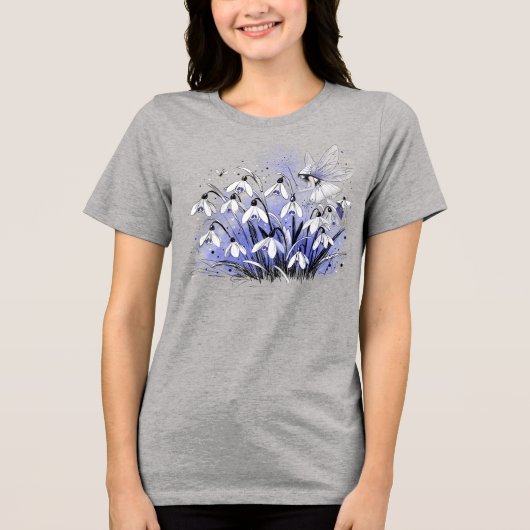 スノードロップの妖精 トライブレンドＴシャツ (正面)