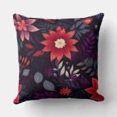 スノードロップスター開花植物学 クッション (裏面)