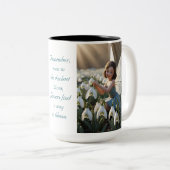 スノードロップフラワーフェアリー ツートーンマグカップ (正面右)