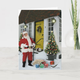 スノードロップマルチーズクリスマスカード シーズンカード