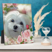 スノードロップマルチーズ フォトプラーク (側面)