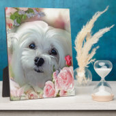 スノードロップマルチーズ フォトプラーク (側面)