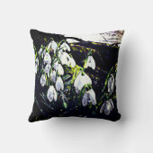 スノードロップ撮影春 クッション (裏面)