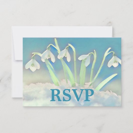 スノードロップ ブルー RSVP (正面)