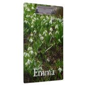 スノードロップII (ガランサス)春フローラ クリップボード (右)