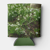 スノードロップII （ガランサス）春フローラ 缶クーラー (正面)
