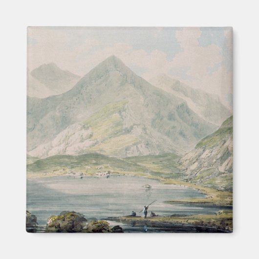 スノードンの景色 マグネット (正面)