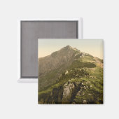 スノードン – The Last Mile, Gwynedd, Wales マグネット (正面/裏面)