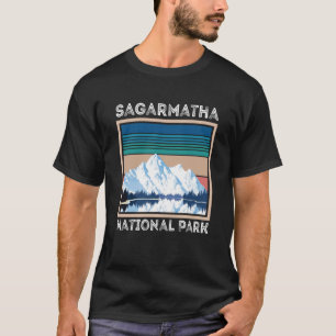 スノーナショナルパークサガルマタエベレストチベットネパール Tシャツ