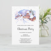 スノーハウスクリスマス招待状 招待状 (スタンド正面)