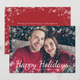 スノーハッピーホリデークリスマス