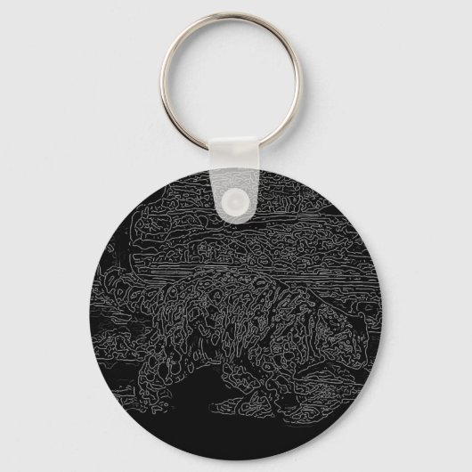 スノーハンター6 キーホルダー (正面)