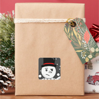 スノーハ描ンクステッカー！ スクエアシール