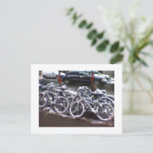 スノーバイク ポストカード (スタンド正面)