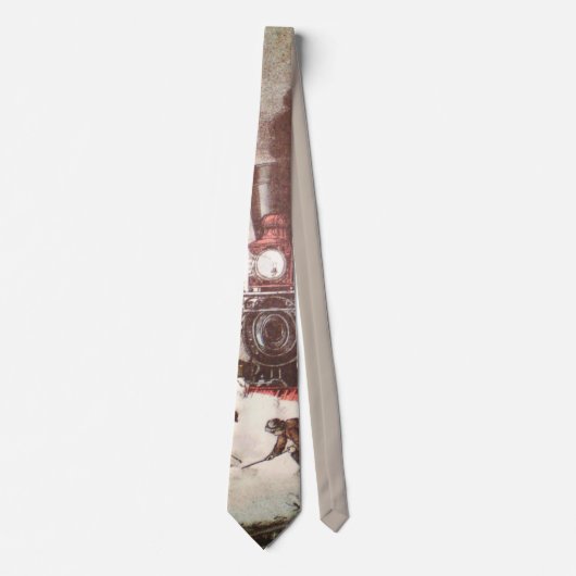 スノーバウンド列車の行き詰まり ネクタイ (正面)