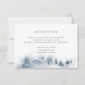 スノーバウンド | 結婚式 受付案内カード 招待状 (正面)