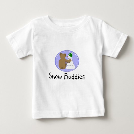 スノーバディーズ ベビーTシャツ (正面)