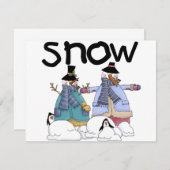 スノーバディーズ Tシャツ＆ギフト (正面/裏面)