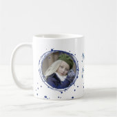 スノーバブルクリスマスリースホリデーコーヒーマグ コーヒーマグカップ (左)