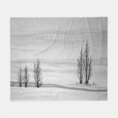 スノーバンクフリースブランケット フリースブランケット (正面(横))