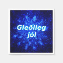 スノーバースト – グリレグジョル スタンダードカクテルナプキン